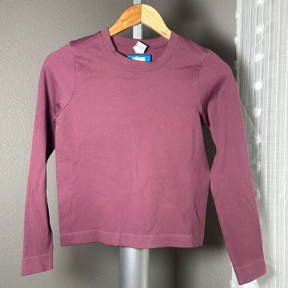 DSG girls long sleeve seamless top